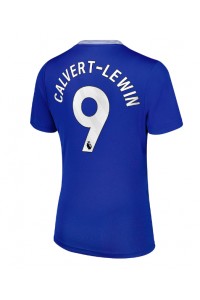 Everton Dominic Calvert-Lewin #9 Fotballdrakt Hjemme Klær Dame 2024-25 Korte ermer